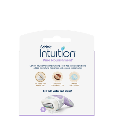 Intuition Pure Nourishment Blade Refills 4 Pack