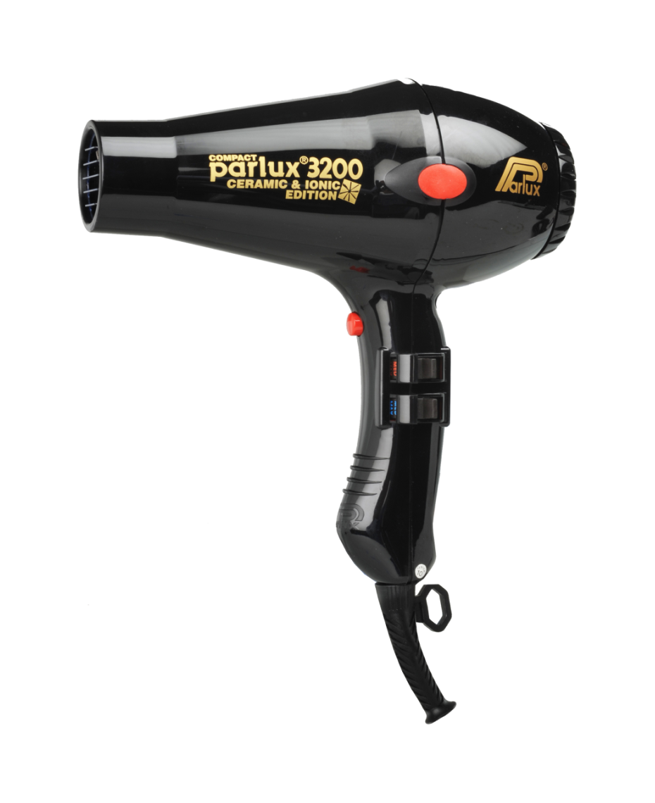 Parlux 3200 Ceramic and Ionic Hair Dryer 1900W Black Shaver Shop