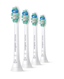 Sonicare C2 Optimal White Plaque Defence Brush Heads - 4 Pack