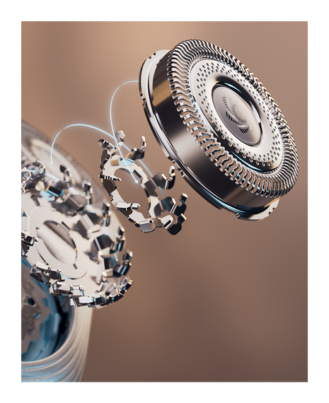 Series i9000 Wet & Dry Electric Shaver with Quick Clean Pod & Charging Stand