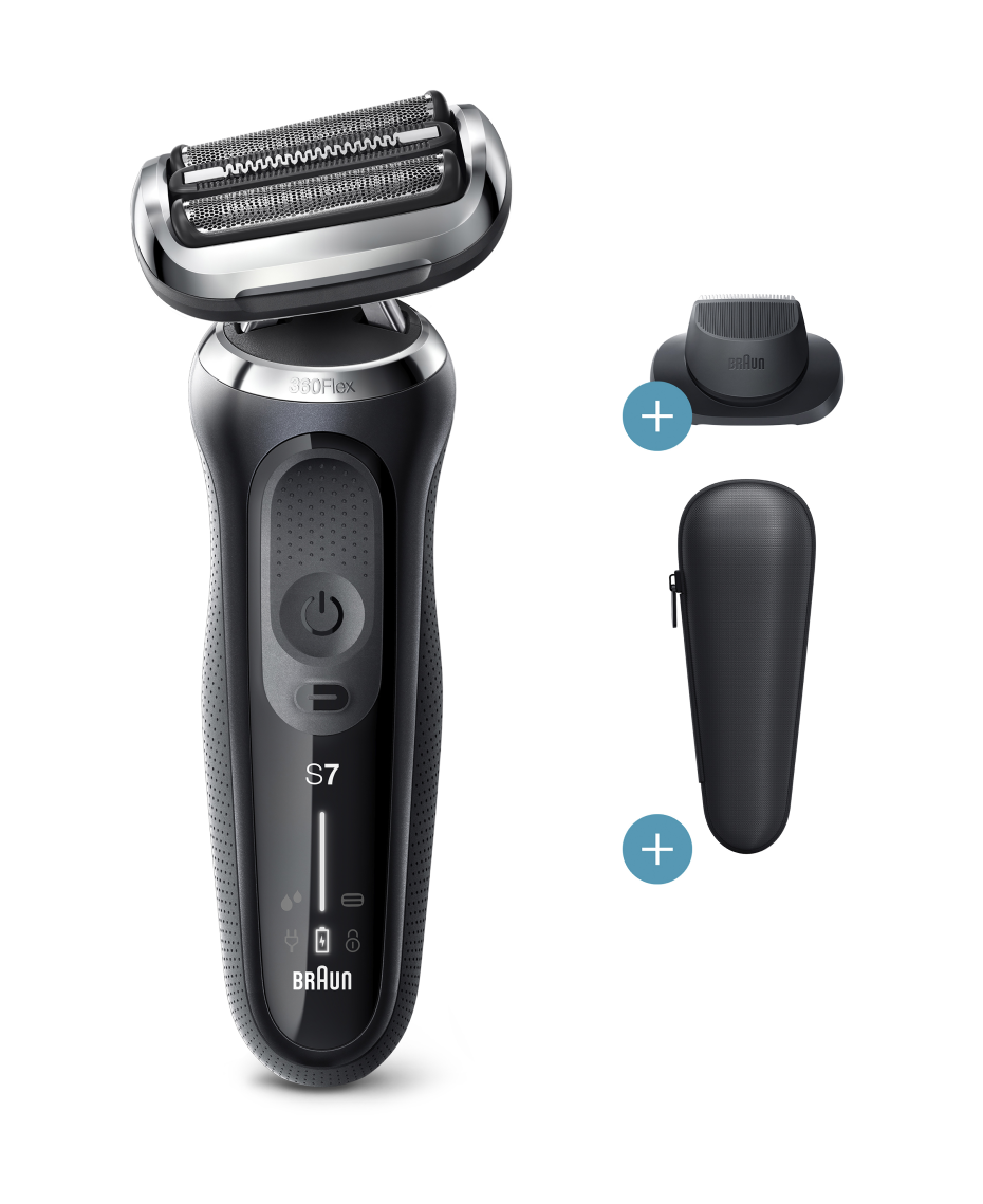 BRAUN wet＆dry 740S−7 新品未使用おまけ付き Amazon | ブラウン シェーバー シリーズ7 【水洗いタイプ・お