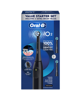 iO2 Electric Toothbrush Starter Set - Black