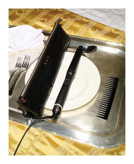 chronos curve conical wand hair curler gift set - limited edition