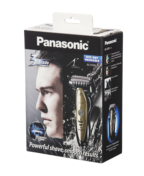 3-Blade Wet & Dry Electric Shaver - Gold