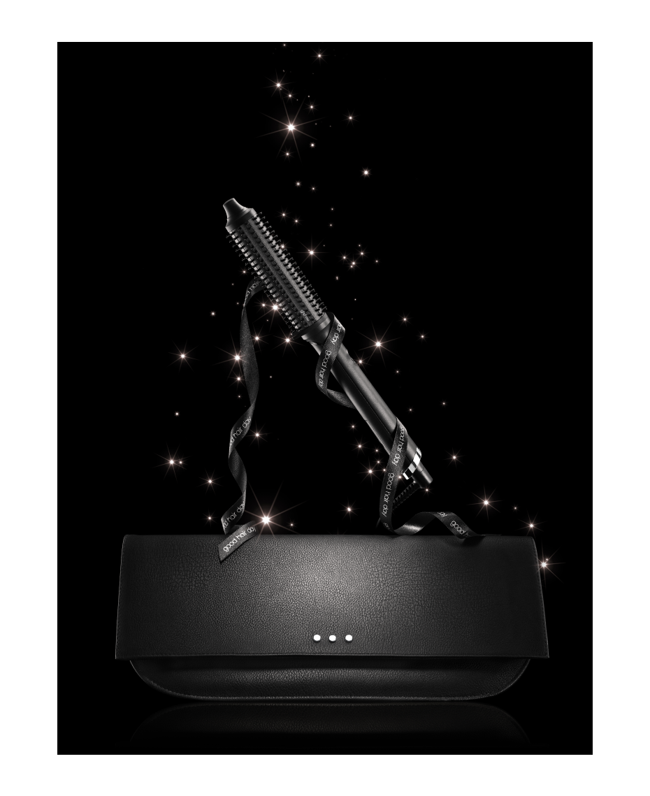 ghd rise volumising hot brush gift set with bag Shaver Shop