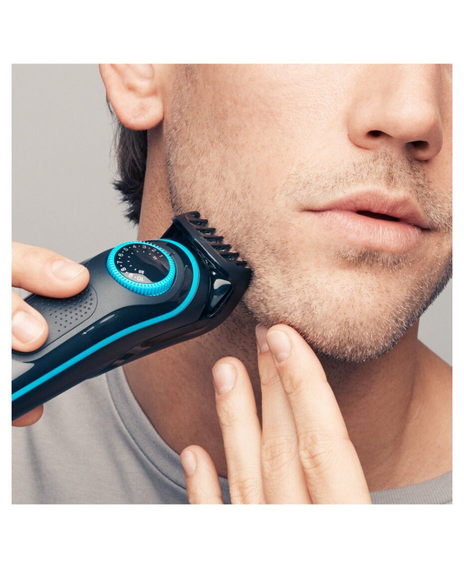 Braun Beard Trimmer With Precision Dial 2 Combs And Gillette Fusion5 Proglide Razor Shaver Shop