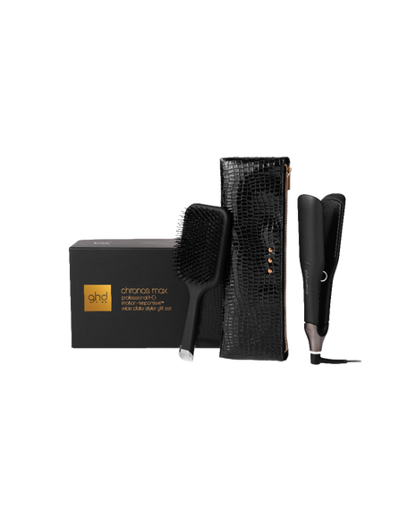 chronos max wide plate hair straightener gift set - limited edition