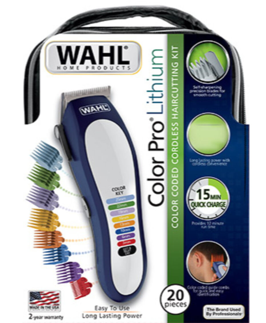 Wahl Colour Pro Lithium Hair Clipper Shaver Shop