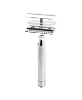 TRADITIONAL Closed Comb Safety Razor - Chrome