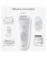 Silk-épil 5 Epilator with 4 Extras