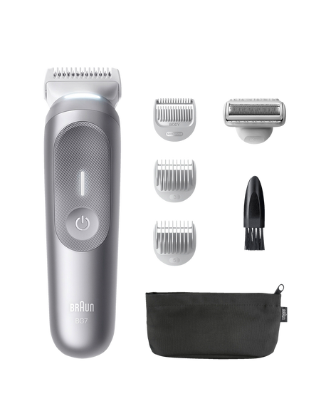 Series 7 Waterproof Body Groomer with 6 Grooming Tools & Accessories
