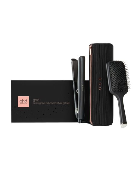 gold® professional hair straightener festive gift set - limited edition