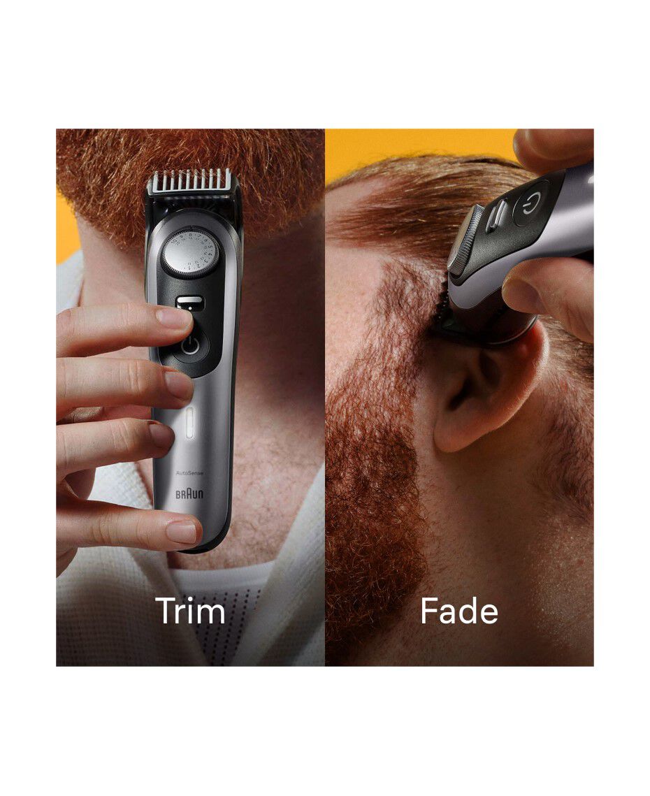 Braun, Series 9 Professional Waterproof Beard Trimmer with Travel Case and  Charging Stand