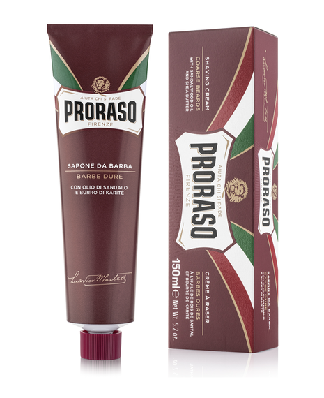 Nourish Shave Cream Tube with Sandalwood & Shea Butter - 150ml