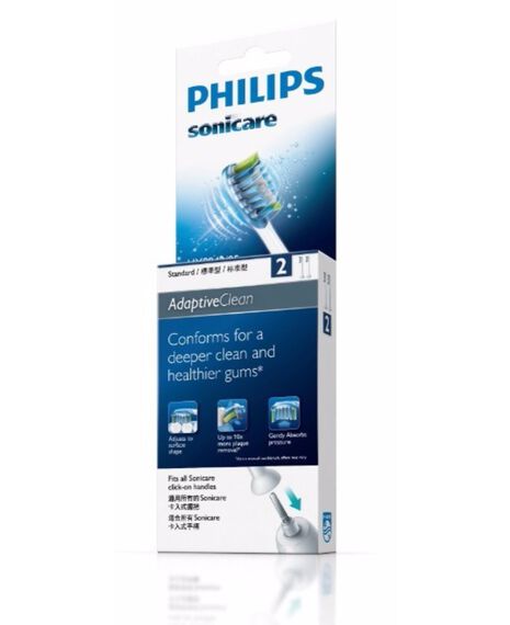 Adaptive Clean 2 Pack Toothbrush Heads