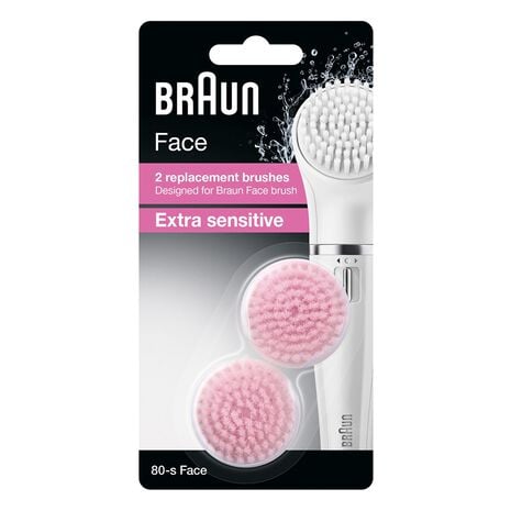Face Brush Extra Sensitive Replacement Head 2 Pack