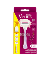 Comfortglide Sugarberry Razor with 4 Blades Refill