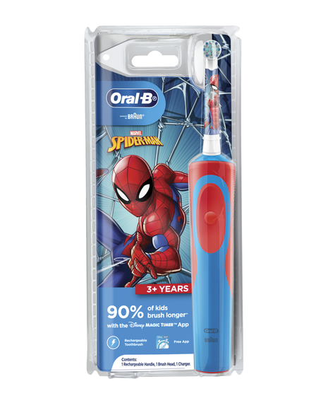 Kids Vitality Marvel Spider-Man Electric Toothbrush