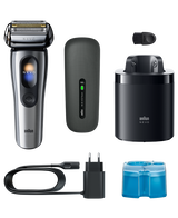NEVO Wet & Dry Electric Shaver with 7-in-1 Care System & PowerCase