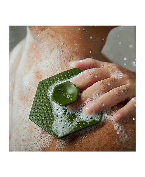 The Silicone Body Scrubber | Green