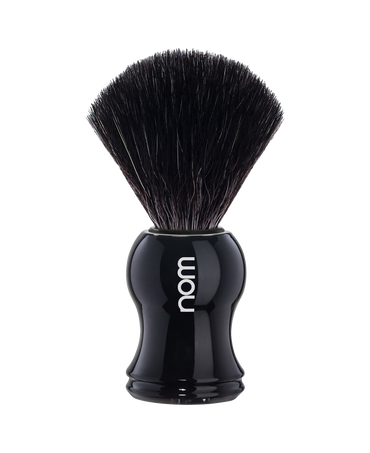 NOM GUSTAV Black Fibre Shaving Brush - Black