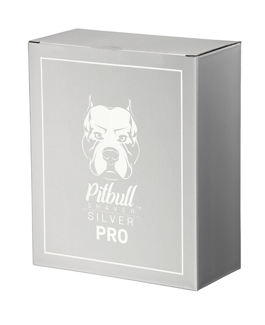 Skull Shaver | Pitbull Silver PRO Head Shaver | Shaver Shop
