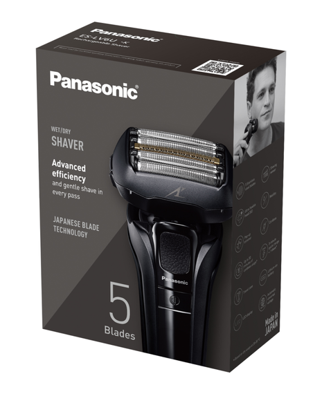 5-Blade Wet & Dry Electric Shaver with Beard Sensor