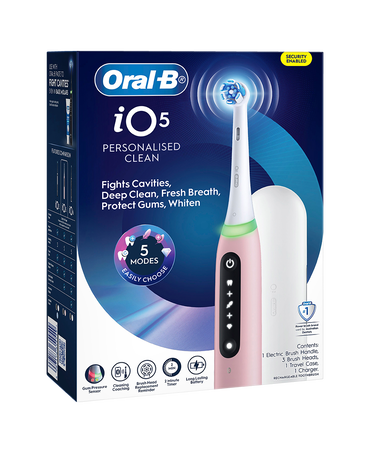 iO5 Electric Toothbrush - Blush Pink