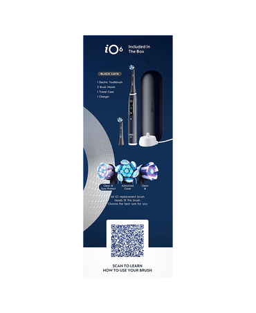 iO6 Electric Toothbrush - Black