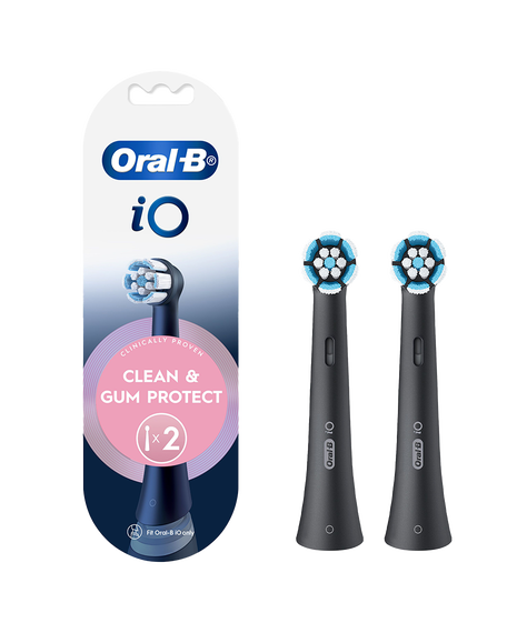 iO Clean & Gum Protect Replacement Brush Heads 2 Pack