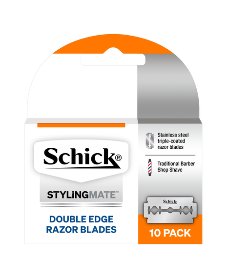Styling Mate Double Edge Safety Razor Blades 10 Pack