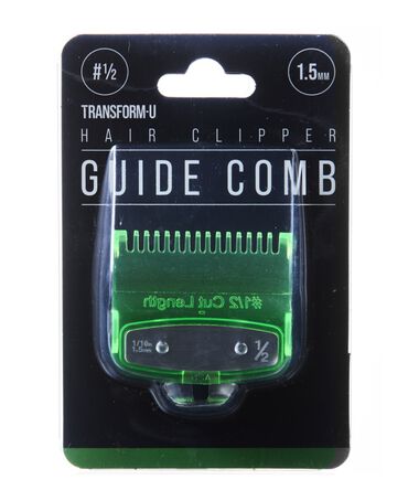 Hair Clipper Guide Comb #0.5 - 1.5MM - Green