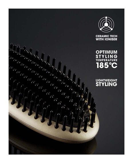 glide™ hair straightening brush