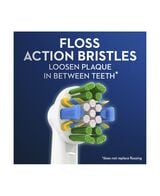 FlossAction Electric Toothbrush Replacement Brush Head Refills 15 Pack