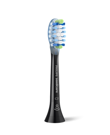 Sonicare C3 Premium Plaque Defence Brush Head Refills 2 Pack - Black