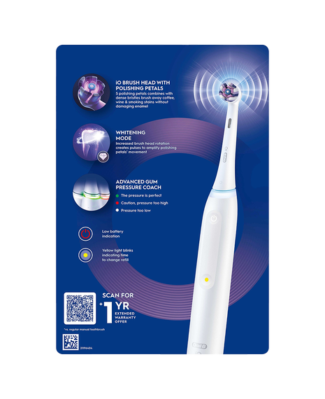 iO3 Electric Toothbrush - White