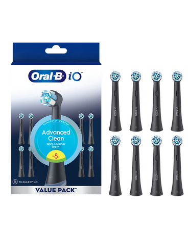 iO Advanced Clean Replacement Brush Heads 8 Pack