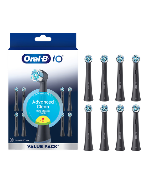iO Advanced Clean Replacement Brush Heads 8 Pack