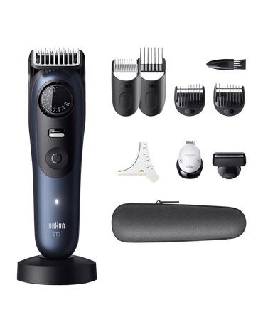 Series 7 Waterproof Beard Trimmer with 10 Barbering Tools & Accessories