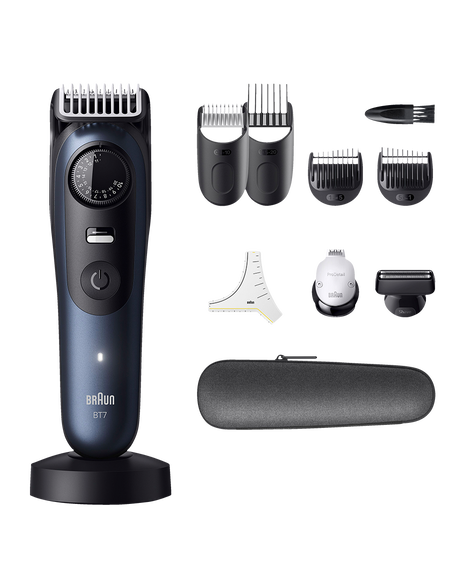 Series 7 Waterproof Beard Trimmer with 10 Barbering Tools & Accessories