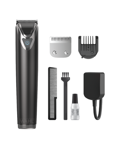 Lithium-ion Express Stainless Steel Beard Trimmer - Slate