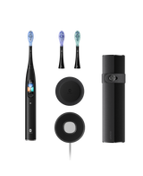 X Ultra S Smart Sonic Electric Toothbrush - Black with 3 Replacement Brush Head Refills