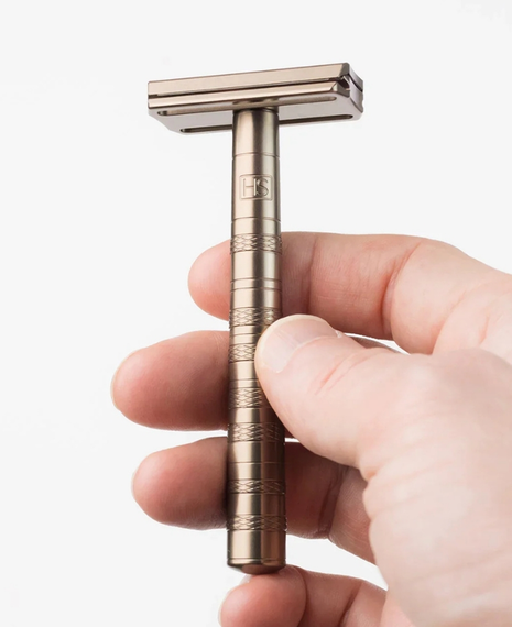AL13 Closed Comb Safety Razor - Tan