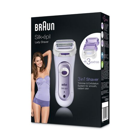 Til Ni Forberedende navn lugt Braun | Silk-épil 3-in-1 Lady Shaver | Shaver Shop