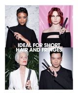 mini slim plate hair straightener