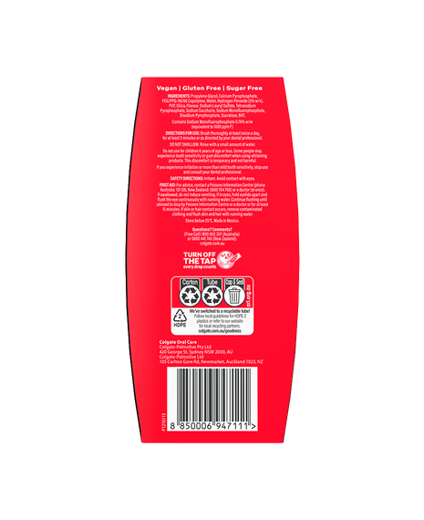 Optic White Pro Series Vividly Fresh 5% Toothpaste - 80g
