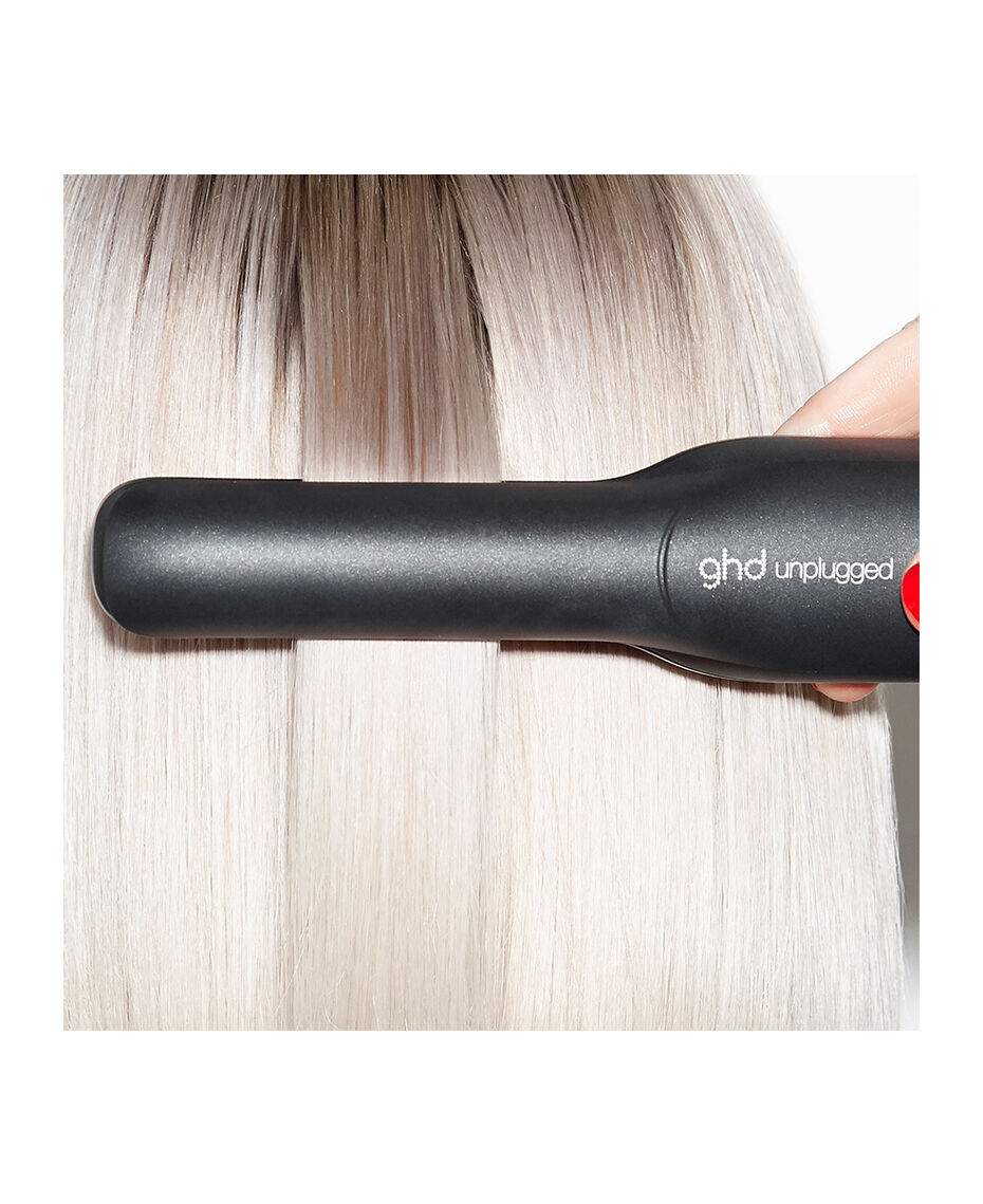 ghd unplugged cordless hair straightener matte black