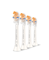 Sonicare A3 Premium All-in-One Replacement Head Refills 4 Pack - White