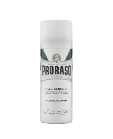 Shave Foam Sensitive with Green Tea & Oatmeal - 50mL