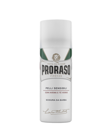Shave Foam Sensitive with Green Tea & Oatmeal - 50mL